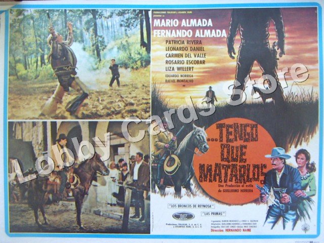 MARIO ALMADA / TENGO QUE MATARLOS